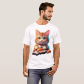 T-shirt Sushi Cat (Devant entier)