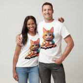 T-shirt Sushi Cat (Unisexe)