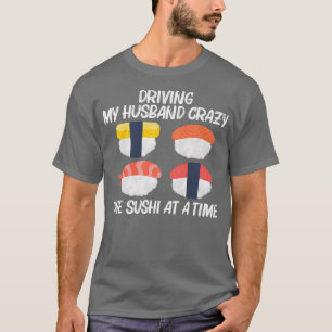 T-shirt Sushi cool Pour Femmes Maman Japonaise Sashimi Fru