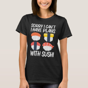 T-shirt Sushi cool Pour Hommes Femmes Sashimi Japonais Fru