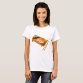 T-shirt Sushi cuisine japonaise mignonne (Devant entier)