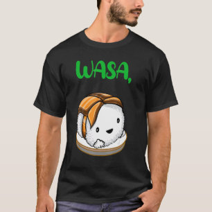 T-shirt Sushi Drôle Wasabi Bae Couple Mignon Équipé Cool O