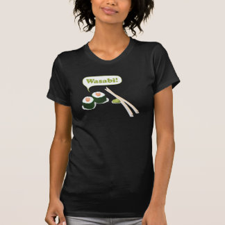 T-shirt sushi et wasabi