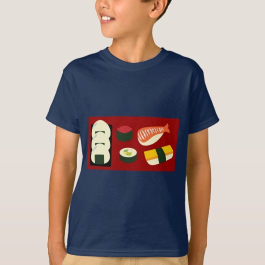 T-shirt Sushi Fun (Devant)