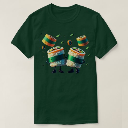 T-shirt Sushi Hug 1 (Design devant)