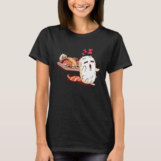 T-shirt Sushi Japanese Food (Devant)