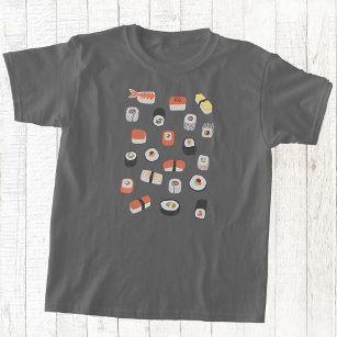 T-shirt Sushi japonais