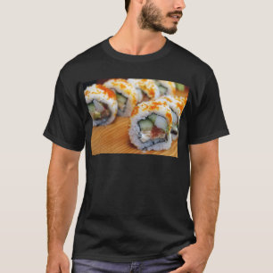 T-shirt Sushi Japonais Délicieux Nourriture Asiatique Déli