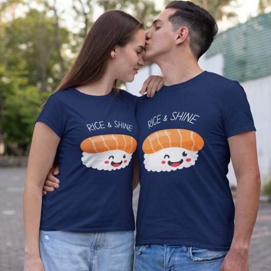 T-shirt Sushi Kawaii Rice & Shine