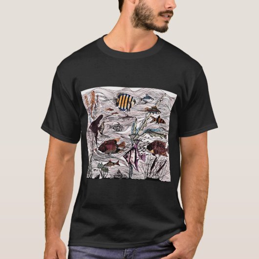 T-shirt Sushi louche (Devant)