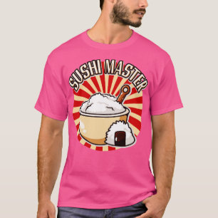 T-shirt Sushi Master Cuisine japonaise Japon Chef