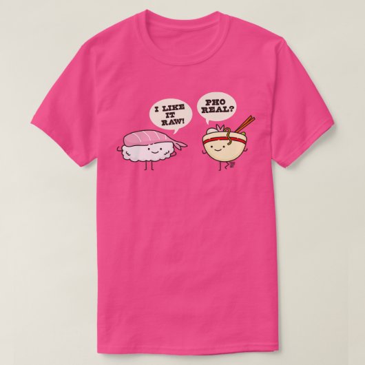 T-SHIRT SUSHI PHO REAL (Design devant)