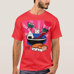 T-shirt Sushi Retro Fun