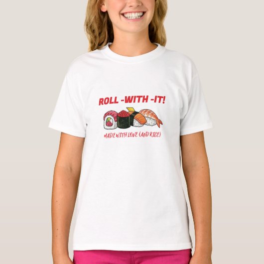 T-shirt SUSHI VIBES: Your New Go-To Tee! (Devant)