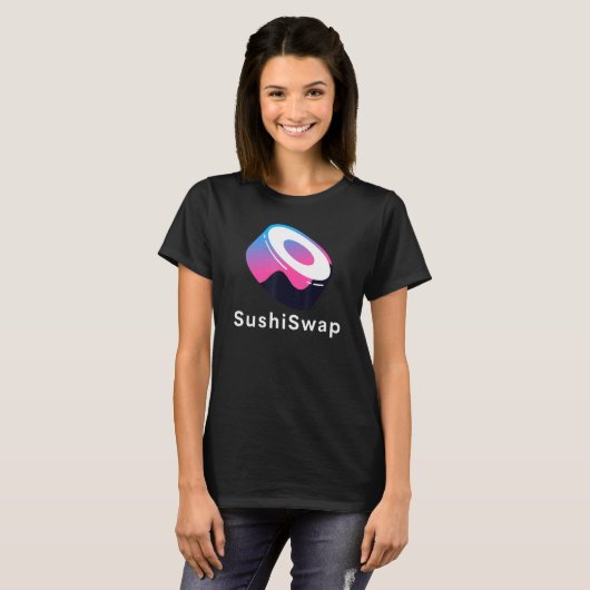 T-shirt Sushiswap Token Crypto Ethereum Dex Defi Sushi (Devant entier)
