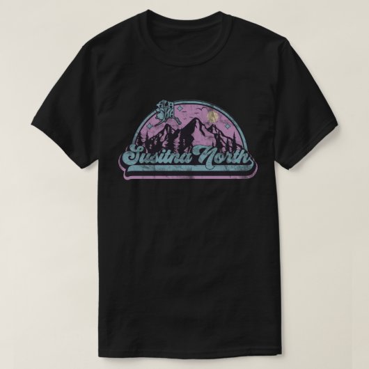 T-shirt Susitna North, Alaska (Design devant)