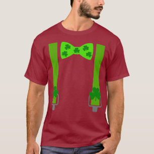 T-shirt Suspendants De Jour de la Saint Patrick Drôle Et C