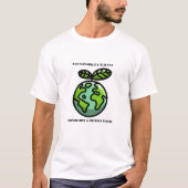 T-shirt Sustainability Science Empowering a Greener Future (Devant)