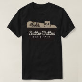T-shirt Sutter Buttes State Park California Affiche de bie (Design devant)