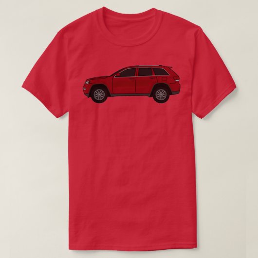 T-shirt SUV 4X4 WK2 2011présent rouge (Design devant)