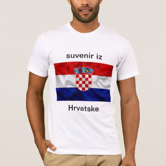 T-shirt suvenir is Hrvatske