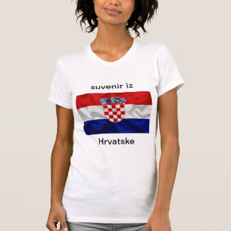 T-shirt suvenir is Hrvatske