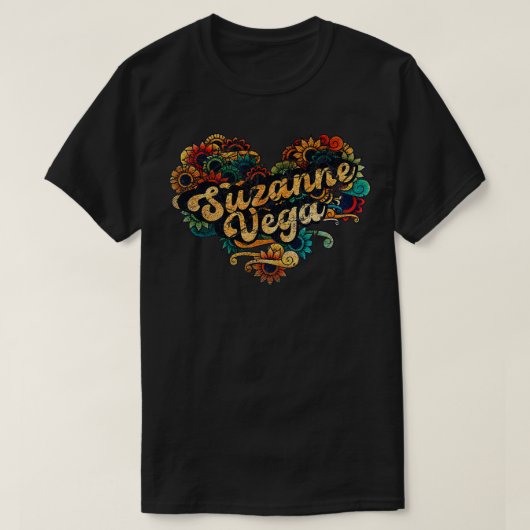 T-shirt Suzanne Vega (Design devant)