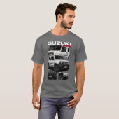 T-shirt Suzuki Jimny Blanc (Devant entier)
