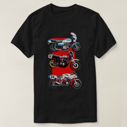 T-shirt Suzuki Motorcycles Evolution des espèces (Design devant)