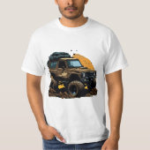 T-shirt Suzuki Samurai Rock Crawler (Devant)