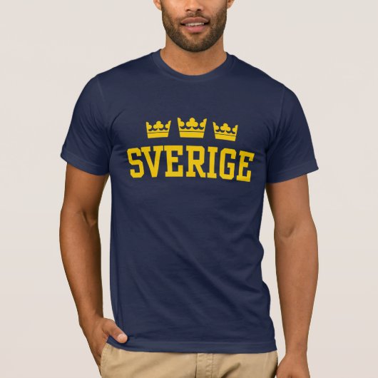 T-shirt Sverige (Devant)