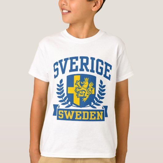 T-shirt Sverige (Devant)