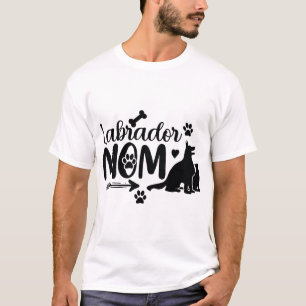 T-shirt SVG Maman Labrador � Silhouette de Chien & Dessin