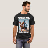 T-shirt Svinino Bombondino Pig Chaos Meme (Devant entier)