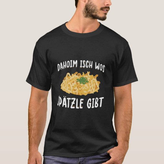 T-shirt Swabian Gift Ideas for Schwaben | Spätzle Germany (Devant)