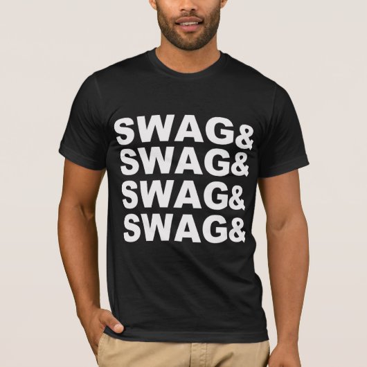 T-shirt Swag et Swag (Devant)