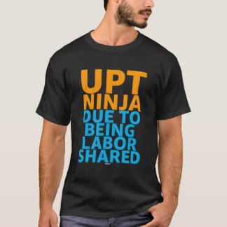 T-shirt Swagazon Associe Upt Ninja En Raison D'Être Travai