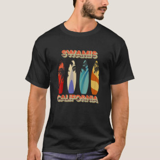 T-shirt Swamis California Retro Surf Board