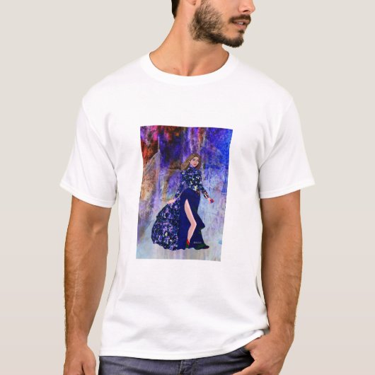 T-shirt Swan in LeeMariie's creative designs (Devant)