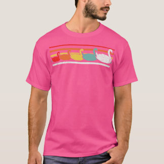 T-shirt Swan Retro