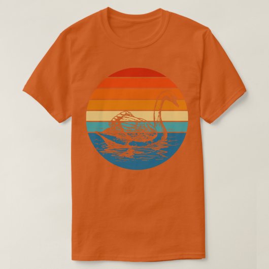 T-shirt Swan Retro 2 (Design devant)