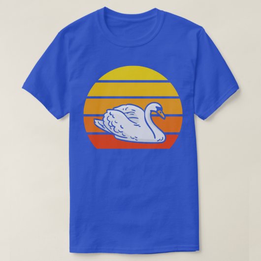 T-shirt Swan Retro 2 (Design devant)