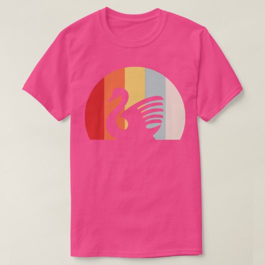 T-shirt Swan Retro 4 (Design devant)