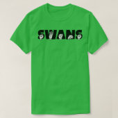 T-shirt SWANS ASL Sign Language Design 1 (Design devant)