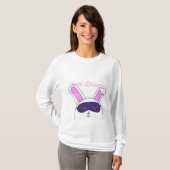 T-shirt Sweams Dreams Bunny Long Manches Pyjama Chemise (Devant entier)
