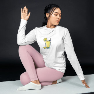 T-shirt sweat à motif de limonade
