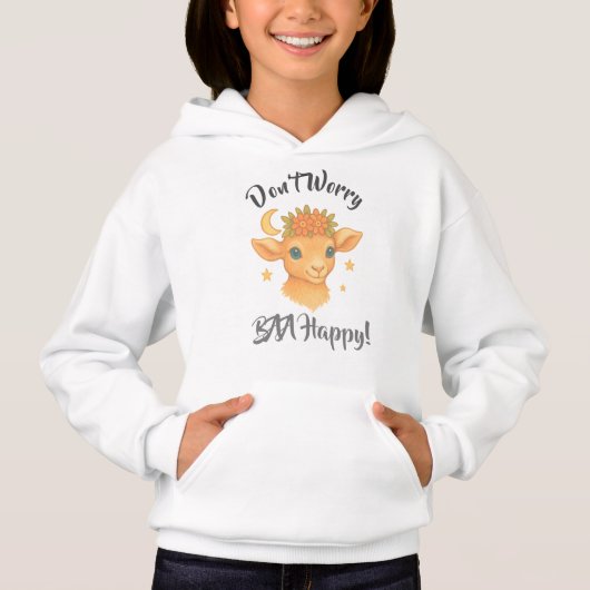 T-shirt sweat pour enfants Ne t'inquiète pas BAA H (Devant)