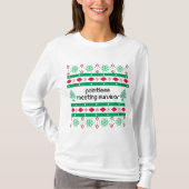 T-shirt "Sweater" sans pointe (Devant)