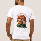 T-shirt Sweater Weather Forever Cozy Knit Illustration (Dos)
