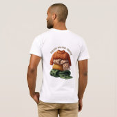 T-shirt Sweater Weather Forever Cozy Knit Illustration (Dos entier)